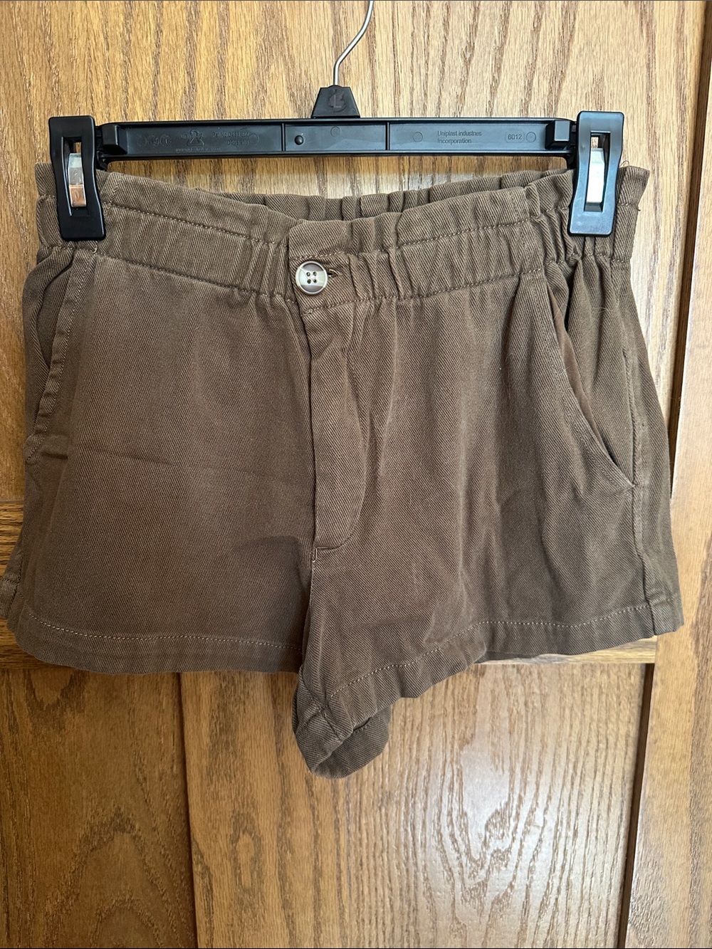 Casual Brown Women's Pull-On Shorts